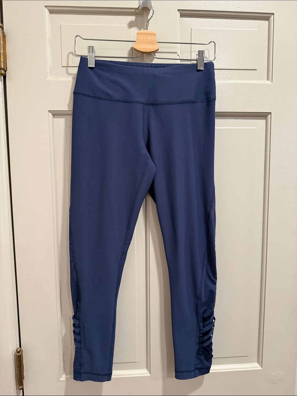 90 Degree by Reflex Dusty Blue Active Leggings Size Medium